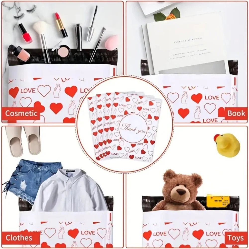 10pk 10x13 Valentine's Day, Mother's Day, and Women's Day Polymailer Shippers